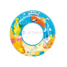 Colac gonflabil pentru copii 3-6 ani, 51 cm, multicolor