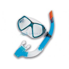 Ochelari de scafandru cu snorkel PRO, albastru