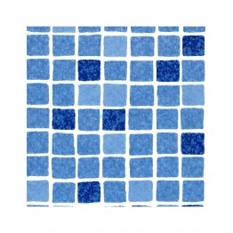 Liner Elbtal Supra Blue Mosaic 165 cm