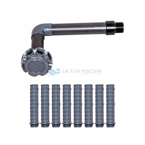 Kit complet talpa cu racord si crepine filtru Aster Ø650