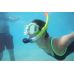 Ochelari de scafandru cu snorkel PRO, verde