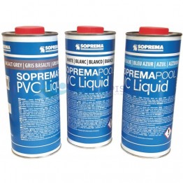 PVC  lichid Soprema Pool – Light Grey 1L