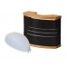 Lampa Legend pentru sauna uscata  decor Inox negru