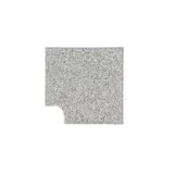 BORDURA COLȚAR GRANIT ANTISLIP SILVER 33CM — imaginea 1