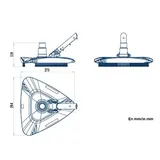 Cap aspirator triunghiular Shark — imaginea 3