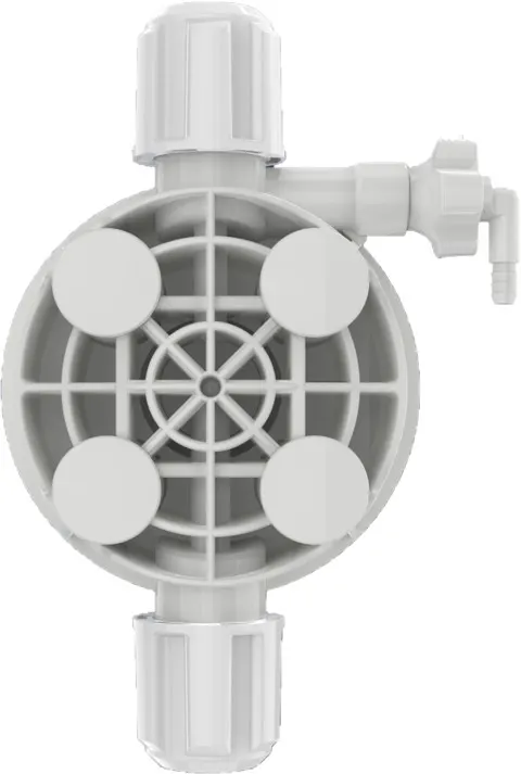 CAP DE POMPARE COMPLET PENTRU POMPELE KOMPACT, PVDF