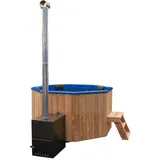 Ciubar din fibra sticla octogonal cu soba exterioara inox 30kw diametru 1.8m — imaginea 3