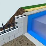 Cofrag polistiren pentru constructie piscina 1000X250X300 — imaginea 4