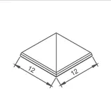 Colt exterior gresie antiderapanta 12.5x25 cm — imaginea 2