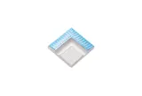 Colt exterior gresie portelanata cu mana curenta Albastru deschis 12.5x25 cm — imaginea 1