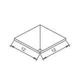 Colt interior gresie antiderapanta 12.5x25 cm — imaginea 2