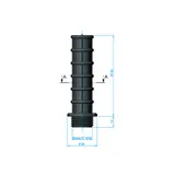 Crepina braț colector ¾" 110 mm AstralPool — imaginea 2