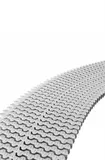 Gratar modular transversal pentru curbe 195mm / h 35mm