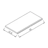 Gresie portelanata antiderapanta 12.5x25 cm — imaginea 2