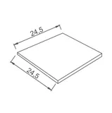 Gresie portelanata antiderapanta 25x25 cm — imaginea 2