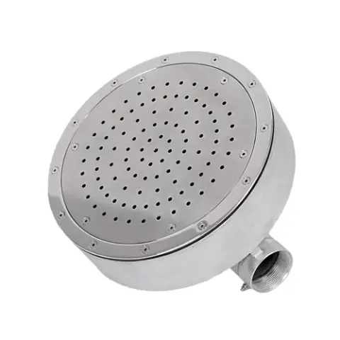 Gheizer aeromasaj rotund din inox AISI304 pentru piscina beton/mozaic