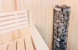 Incalzitor sauna HARVIA Cilindro PC110E BlackSteel 10.8 kW comanda externa — imaginea 4