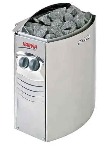 Incalzitor sauna HARVIA Vega BC 80, comanda integrata, 8,0kw inox