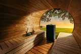 Incalzitor sauna Huum Core Black 6 kW, comanda externa — imaginea 3