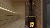 Incalzitor sauna pe lemne Harvia Legend 240 GreenFlame black — imaginea 3