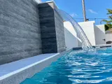 Liner Elbtal 3D Island Dream – Santorini 160 cm — imaginea 4