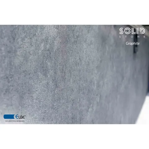 Liner Elbtal 3D SOLID STONE Graphite