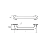 Mana curenta 3000 mm x Ø43mm AISI-316 — imaginea 2
