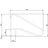 Mana curenta BPFE1401 cu flanse inox AISI-316 Hayward — imaginea 3