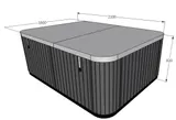 Mini piscina Spa Astral Pool Mini (Jacuzzi) — imaginea 4
