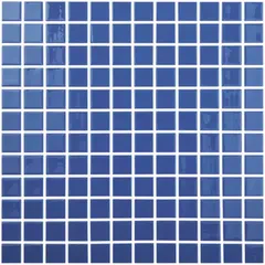 PLACUTE 25X25MM 800 LISO AZUL MARINO CLARO PUNTOS