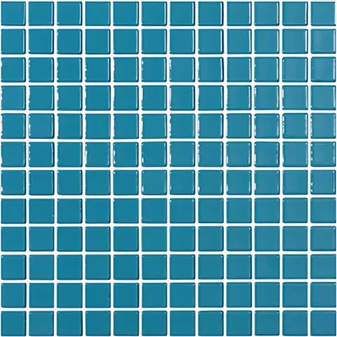 Mozaic de sticla Liso Azul Petroleo