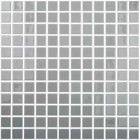 Mozaic de sticla Liso Gris
