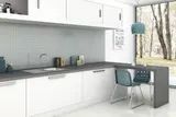 Mozaic de sticla Liso Gris Claro — imaginea 2