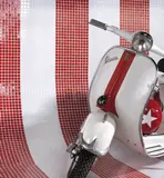 Mozaic de sticla Liso Rojo Intenso — imaginea 3
