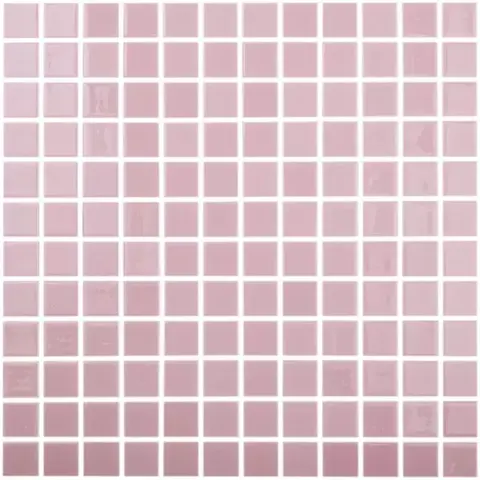 PLACUTE 25X25MM 105 LISO ROSA PUNTOS