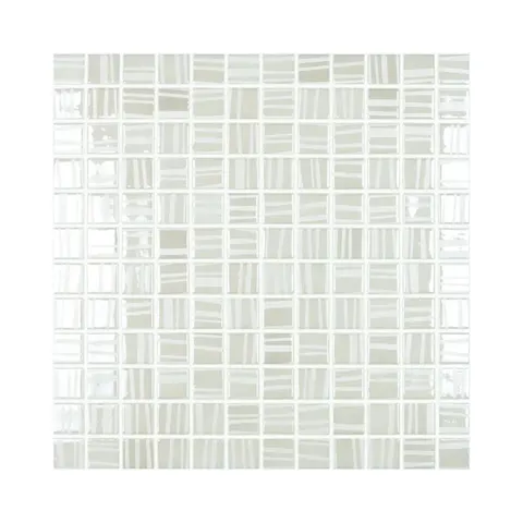 Mozaic de sticla Tender White