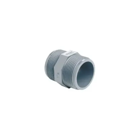 Niplu PVC filetat 3/4"