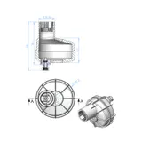 Nisa pentru miniproiector piscina beton — imaginea 2