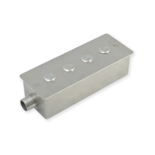 NISA PIEZO INOX PENTRU 4 BUTOANE