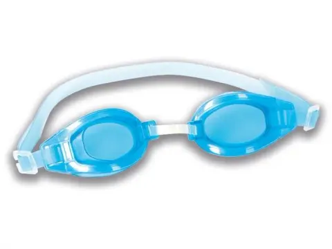 Ochelari de inot cu filtru UV, curea ajustabila, albastru