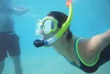 Ochelari de scafandru cu snorkel PRO, verde — imaginea 3