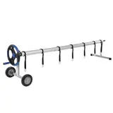 Pachet prelată vară GeoBubble 400 microni cu derulator pentru piscină 10X4 m — imaginea 3