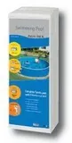 Piscina AZURO rotunda din otel, skimfilter 2000 si scara, D 3.60x0.90m — imaginea 3