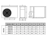 Pompa de caldura Fairland Rapid Mini INVERTER RMIC10 volum 20 - 40 mc — imaginea 5