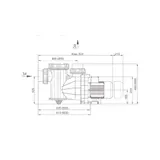 POMPA FILTRARE APA BADU RESORT 55 MC/H — imaginea 2