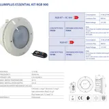 Proiector complet pentru beton Astral Pool Lumiplus RGB 900lm, 15W — imaginea 3