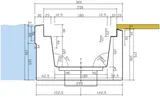 Rigola de preaplin din beton – 2,0 m — imaginea 2