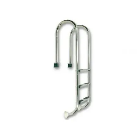 Scara SLIM din inox pentru piscina cu 3 trepte antiderapante