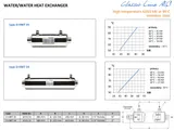 Schimbator de caldura tubular D-HWT 35 AISI - 42 kW — imaginea 2