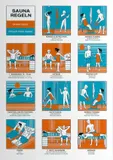SET ACCESORII SAUNA PIN 20121 DREPTUNGHIULAR — imaginea 3